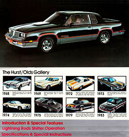 1983 Hurst Olds Brochure