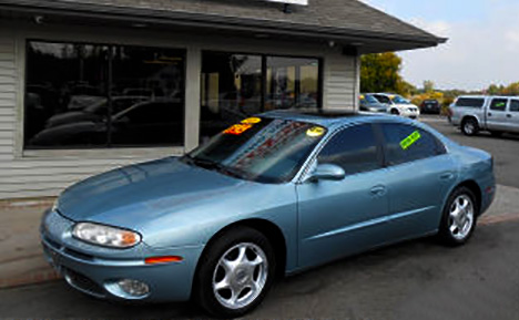 2003 Oldsmobile Aurora Steel Blue
