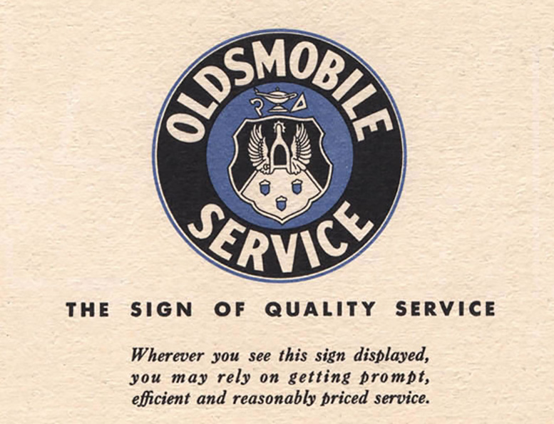Oldsmobile Service Logo