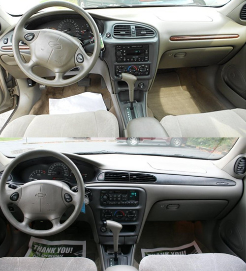 Top: 97-99 Olds Cutlass Dash vs Bottom: Chev Malibu