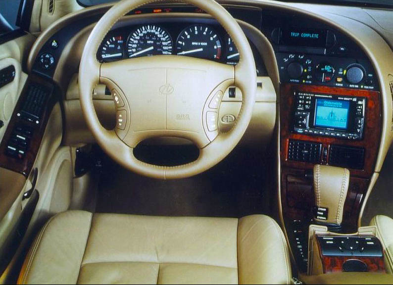 1994 Aurora Show Car (not production) - shown with Guidestar integrated with head unit
