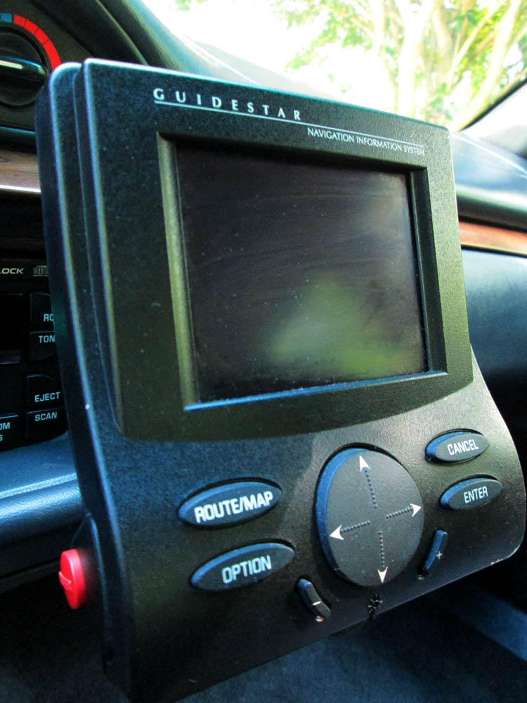 Oldsmobile Guidestar GPS on a 1996 Olds 88 LS