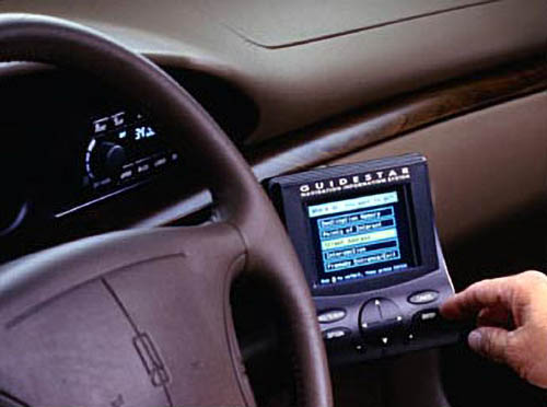 Oldsmobile Guidestar GPS system